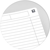 Collegeblok Oxford Office Essential A4+ lijn 4gaats 180pag 80gr ass-7
