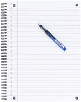 Collegeblok Oxford School A4+ lijn 23-gaats 160 pagina's 80gr assorti-5