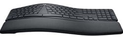 Logitech ERGO K860 toetsenbord - Wireless Connectivity - English (US) - Graphite - Bluetooth - 10 m - 2.40 GHz - Windows, Mac OS - AAA Battery Size Supported