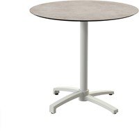 VEBA X Cross terrasstafel Ø70 cm (rond) - Moonstone - Zand