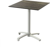 VEBA X Cross terrasstafel 70x70 cm vierkant - Riverwashed wood - Zand