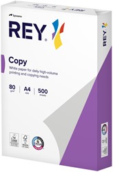 Kopieerpapier Rey Copy A4 80gr wit 500 vel