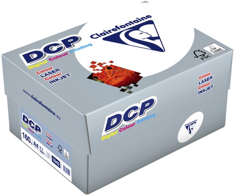 Laserpapier Clairefontaine DCP A4 160gr wit 250 vel-1