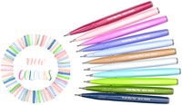 Brushpen Pentel Sign SES15C pastel assorti 12 stuks-8