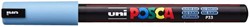 Paintmarker Uni POSCA PC1MR extra fijn ijsblauw