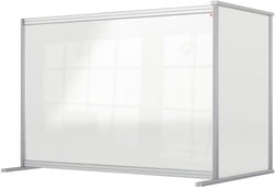 Bureauscherm uitbreidingspaneel Nobo modulair transparant acryl 100x140cm