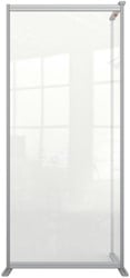 Scheidingswand uitbreidingspaneel Nobo Modulair transparant acryl 120x180cm