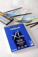 Mixed mediapapier Canson XL Textured Mixed Media 15vel 300gr A5 wit-2