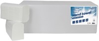 Handdoek Cleaninq H2 i-vouw 2-laags 206x240mm 25x150 vel wit-2