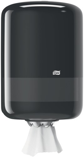 Poetspapierdispenser Tork M2 Elevation zwart 559008