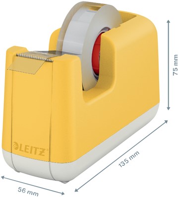 Plakbandhouder Leitz Cosy geel-3