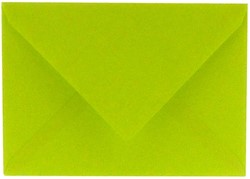 Envelop Papicolor EA5 156x220mm appelgroen pak à 6 stuks