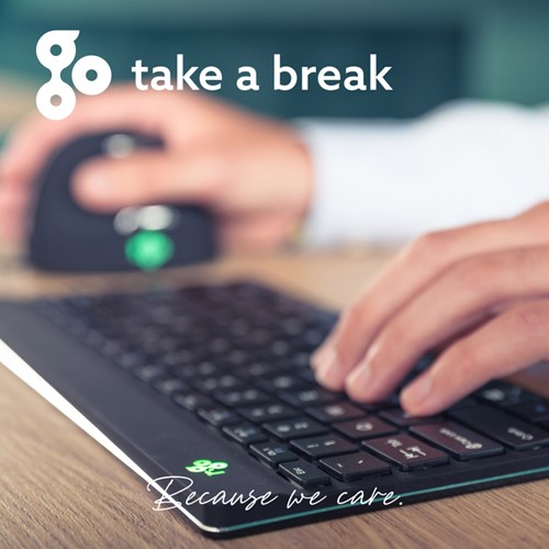 Toetsenbord R-Go Ergonomisch Compact Break QWERTY zwart-3