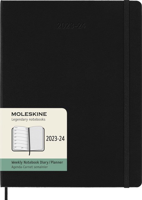 Moleskine 18 maanden deals agenda xlarge soft cover