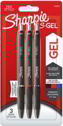 Gelschrijver Sharpie S-gel medium assorti blister à 3 stuks