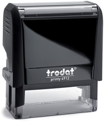 Tekststempel Trodat Printy 4912 personaliseerbaar zwart