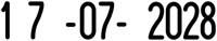 Datumstempel Trodat Printy 4810 cijfers-2