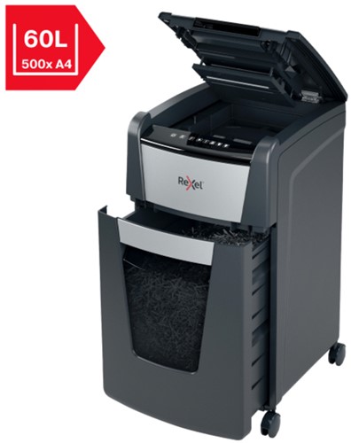 Papiervernietiger Rexel Optimum Auto+ 225X P4 snippers 4x26mm-3