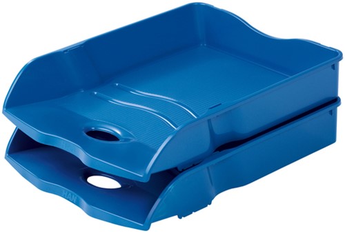 Brievenbak Han Re-LOOP A4 stapel- & nestbaar blauw-3