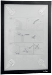 Duraframe Durable 484301 A4 zwart