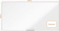 Whiteboard Nobo Impression Pro 120x240cm emaille-2