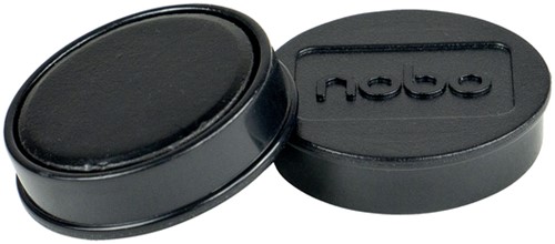 Magneet Nobo 32mm zwart 10 stuks-2