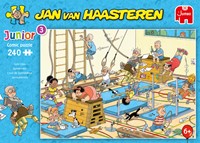 Puzzel Jan van Haasteren Junior Apenkooien 240 stukjes-1