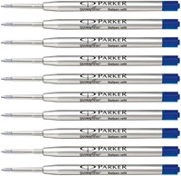 Balpenvulling Parker Quinkflow medium blauw blister à 10 stuks-2