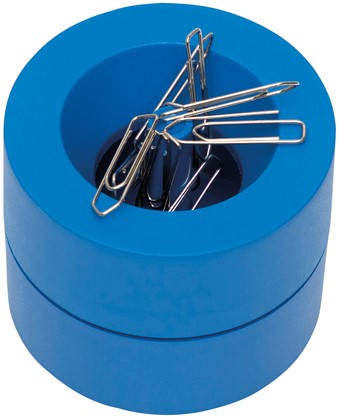 Papercliphouder MAULpro Blauwe Engel recycled Ø73x60mm blauw-3