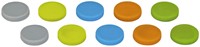 Magneet MAUL Neodymium rond siliconen 19.2x4mm 0,8kg 10 stuks