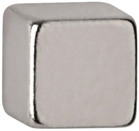 Magneet MAUL Neodymium kubus 5x5x5mm 1.1kg 10 stuks