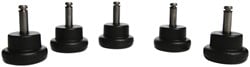 Bureaustoelglijders Topstar 10mm 5 stuks