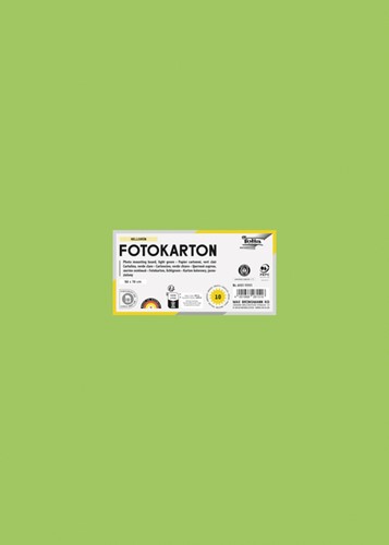 Fotokarton Folia 300gr 50x70cm 51 lichtgroen