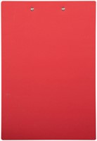 Klembord MAULbalance A4 staand versterkt 3mm karton rood-3