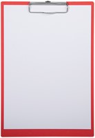 Klembord MAULbalance A4 staand versterkt 3mm karton rood-2