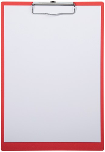 Klembord MAULbalance A4 staand versterkt 3mm karton rood-2