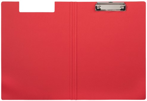 Klembordmap MAULbalance A4 versterkt karton rug 8mm rood-2