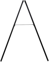 Krijt stoepbord Europel 660x1280mm DELUX zwart-2