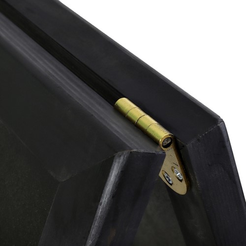 Krijt stoepbord Europel 660x1280mm DELUX zwart-1