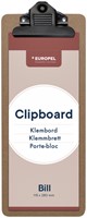 Klembord Europel rekening hout-3