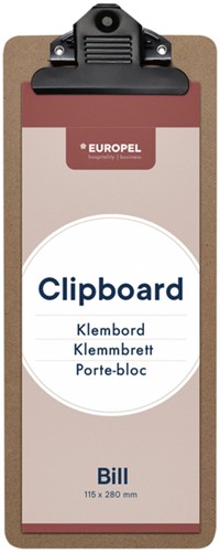 Klembord Europel rekening hout-3