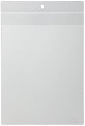 Insteekmap U-model Durable met ophangoog A5 transparant 10 stuks