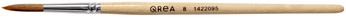 Penseel Qrea synthetisch haar set à 5 breedtes-2