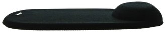Muismat Kensington met polsondersteuning foam zwart-1