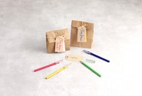 Gelschrijver Pentel K110 Mattehop Fun Sweet M assorti blister à 7st-3