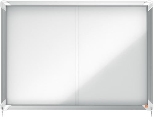 Binnenvitrine Nobo Premium Plus 8xA4 schuifdeur magnetisch