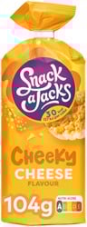Rijstwafel Snack-a-Jacks cheese pak 104 gram