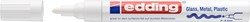 Paintmarker edding 750 op oliebasis 2-4mm creatief wit