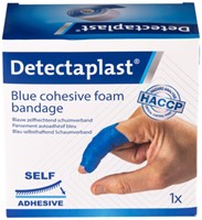 Foamverband blauw Detectaplast 6cmx4,5m-2