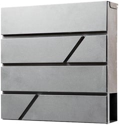 Brievenbus BRASQ PB200 Deluxe wand RVS